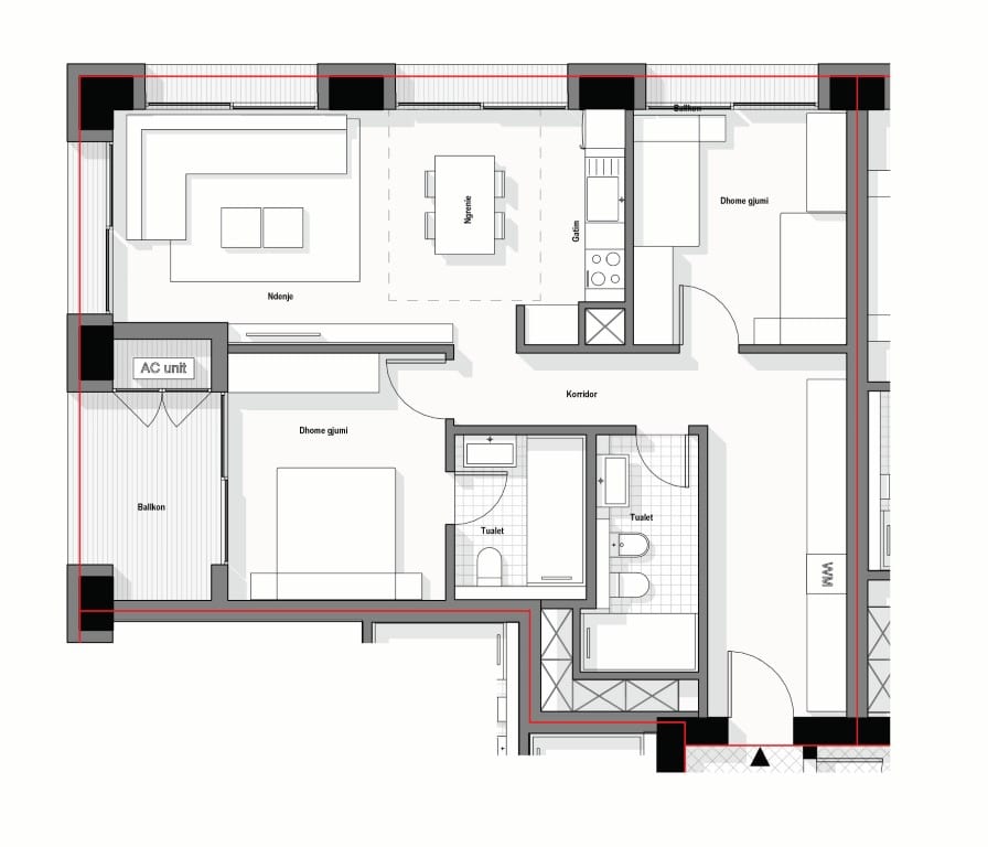 Apartment 2+1